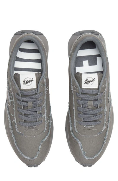 Shop Diesel Racer Sneaker In Grey
