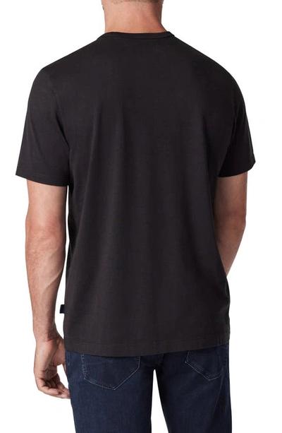 Shop 34 Heritage Solid Crewneck T-shirt In Black