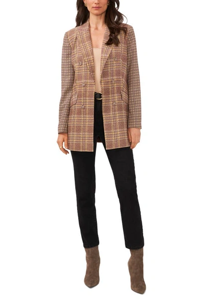 Shop Vince Camuto Double Breasted Blazer In Birch