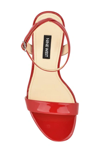 Shop Nine West Loola Ankle Strap Sandal In Mre01