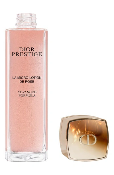 Shop Dior Prestige La Micro-lotion De Rose Advanced Formula