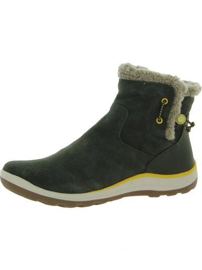 Shop Baretraps Kalina Womens Ankle Winter & Snow Boots In Silver