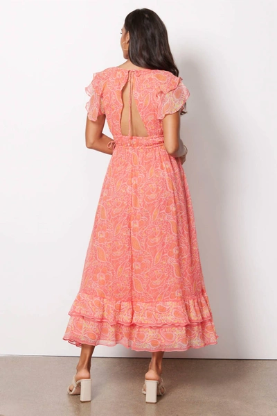 Cleobella Hannah Maxi Dress In Blossom Block Print In Multi