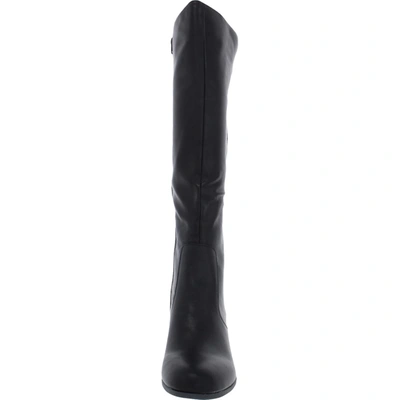 Style & Co Addyy Womens Faux Leather Extra Wide Calf Knee-high Boots In Multi