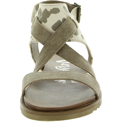 Shop Very G Jayla Womens Open Toe Ankle Strap Strappy Sandals In Multi