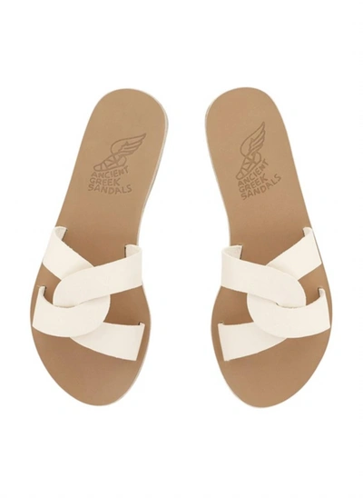 Shop Ancient Greek Sandals Desmos Sandal In Off-white