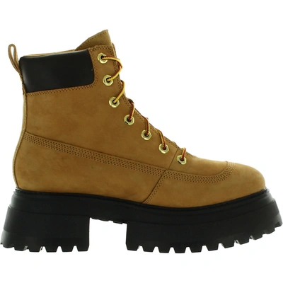 Shop Timberland Sky Womens Ankle Lace Up Combat & Lace-up Boots In Multi