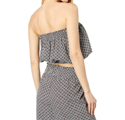 Bishop + Young Super Chill Tube Top In Tile Print In Multi