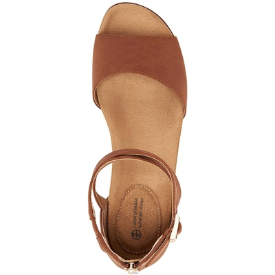 Shop Giani Bernini Ellenaa Womens Zipper Peep Toe Platform Sandals In Multi