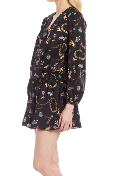 Amanda Uprichard Ciara Dress In Charm Print In Multi
