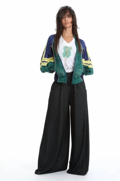 Byron Lars Palazzo Jean In Blue In Black