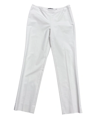 Shop Lafayette 148 Women's Full Length Pant In Cream In White