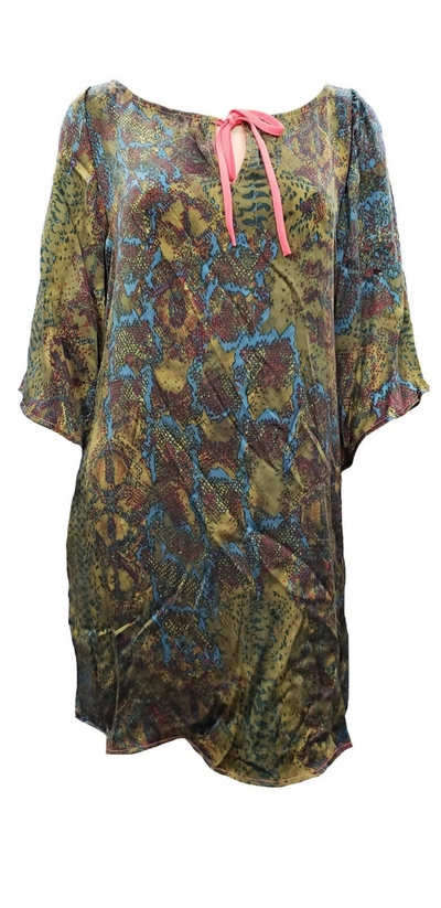 Shop Hale Bob Women's Printed Silk Dress In Multi
