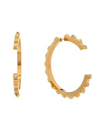 Shop Valentino Rockstud Earrings In Gold