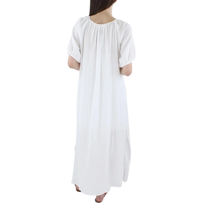 Shop Tart Womens Gauze Scoop Neck Maxi Dress In White