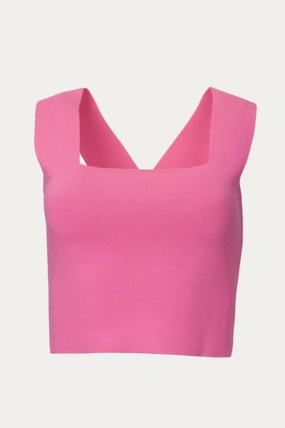Shop Lucca Calendula Knitted Tank In Pink