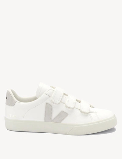 Shop Veja Recife Leather In White