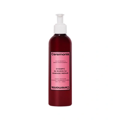 Ceremonia Guava Shampoo For Damaged And Color Treated Hair