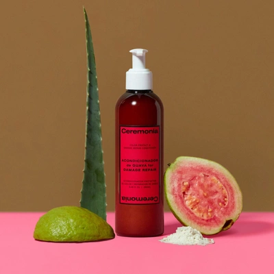 Shop Ceremonia Guava Conditioner For Color Treated Hair And Damage Repair