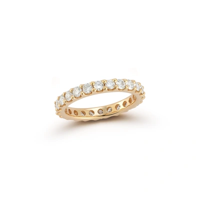 Shop Dana Rebecca Designs Drd Round Eternity Band - 1.50 Cttw In Yellow Gold