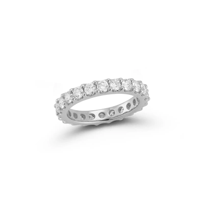 Shop Dana Rebecca Designs Drd Round Eternity Band - 2.00 Cttw In White Gold