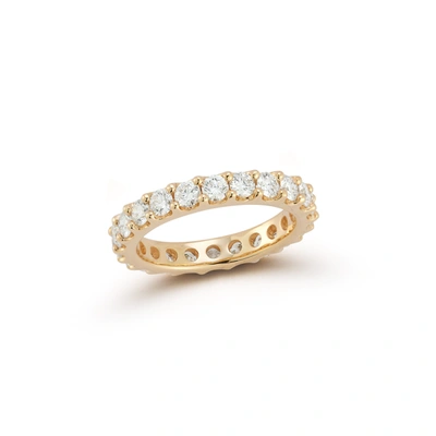 Shop Dana Rebecca Designs Drd Round Eternity Band - 2.00 Cttw In Yellow Gold