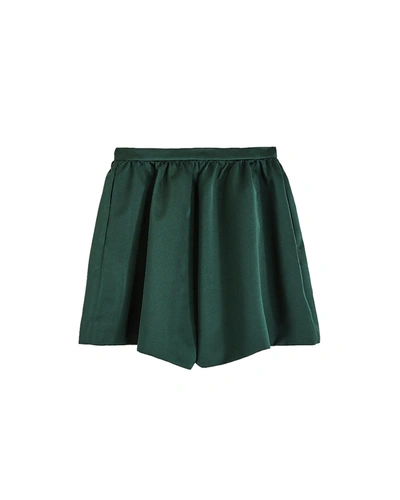 Shop Rochas Balloon Shorts In Green