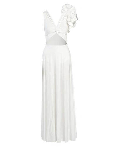 Shop Maygel Coronel Blanca Dress In White