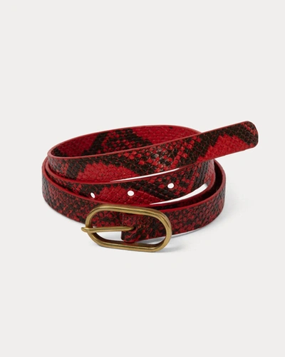 Shop Rachel Comey Claud Belt In Red