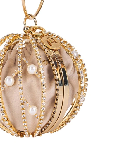 Shop Rosantica Mini Chloe Bag In Gold