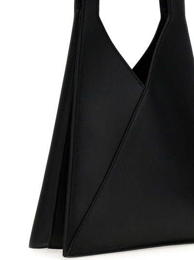 Shop Mm6 Maison Margiela Accordion Japanese Shoulder Bag Shoulder Bags Black