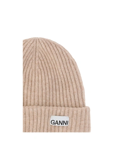 Shop Ganni Beanie Cap