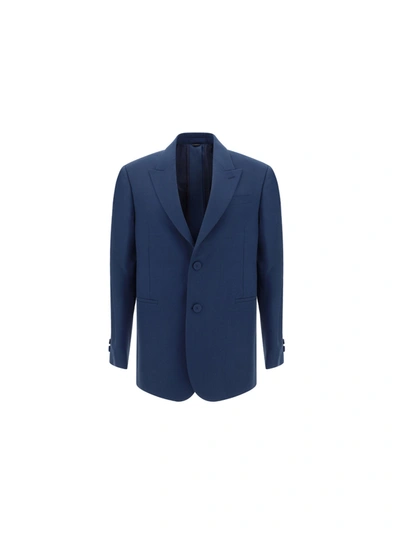 Shop Fendi Virgin Wool Blazer