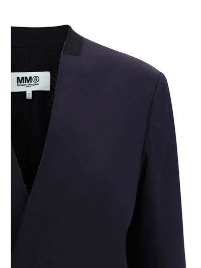 Shop Mm6 Maison Margiela Blazer Jacket