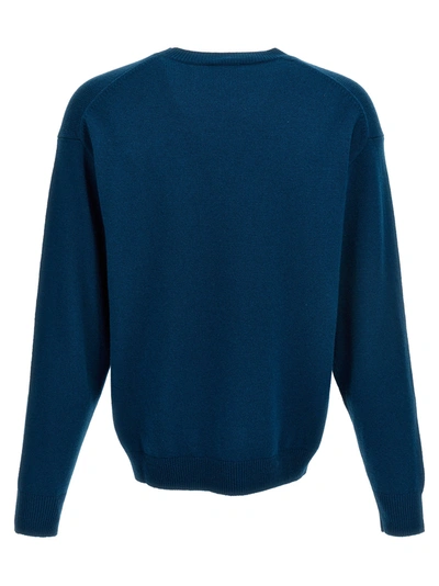 Shop Kenzo Boke Flower Sweater, Cardigans Blue