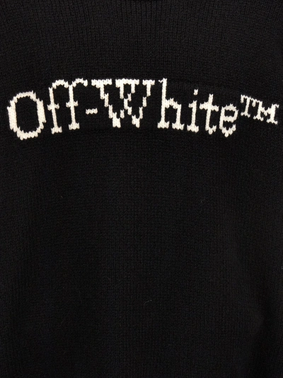 Shop Off-white Bookish Sweater, Cardigans White/black
