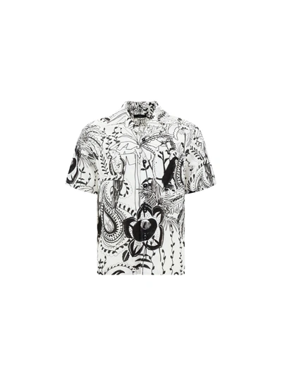 Shop Alanui Bowling Shirt