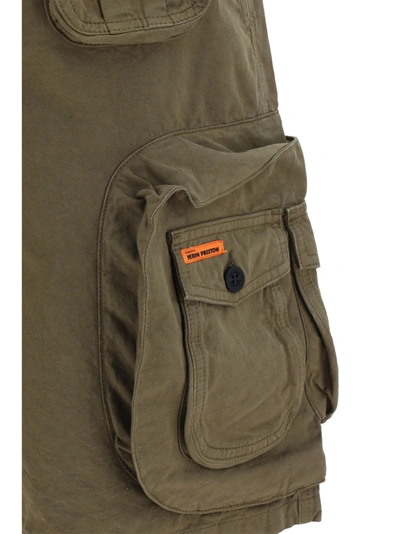 Shop Heron Preston Cargo Shorts