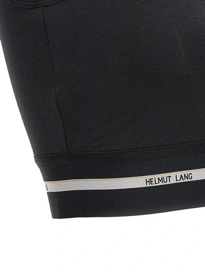 Shop Helmut Lang Crop Top Tops Black