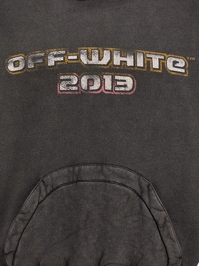 Shop Off-white Digit Bacchus Sweatshirt Black
