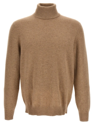 Shop Brunello Cucinelli High Neck Sweater Sweater, Cardigans Beige