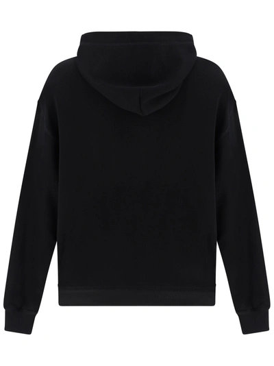 Shop Dolce & Gabbana Cotton Sweatshirt With Logo Patch