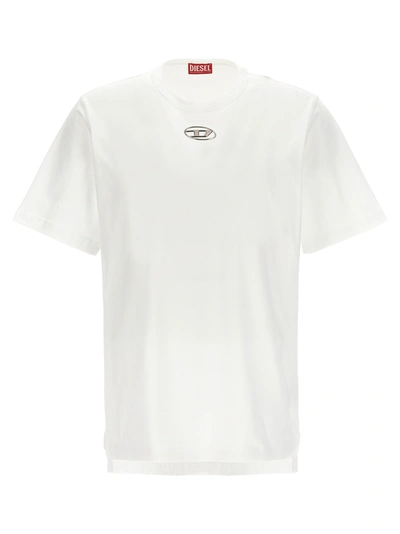 Shop Diesel Just T-shirt White