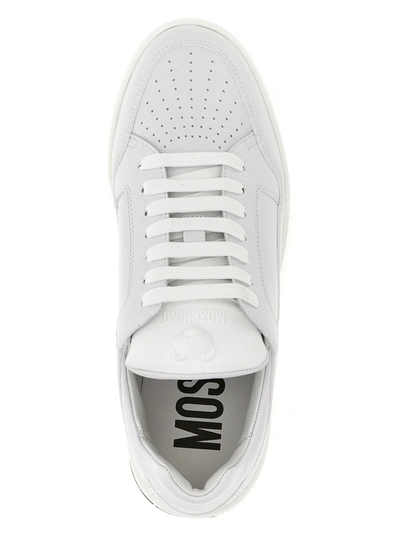 Shop Moschino Kevin Sneakers White