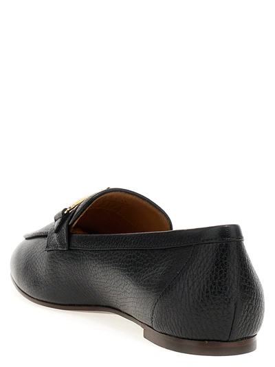 Shop Tod's Leather Loafers Black