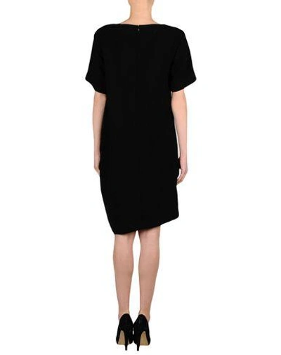 Shop Jil Sander Short Dresses In Black