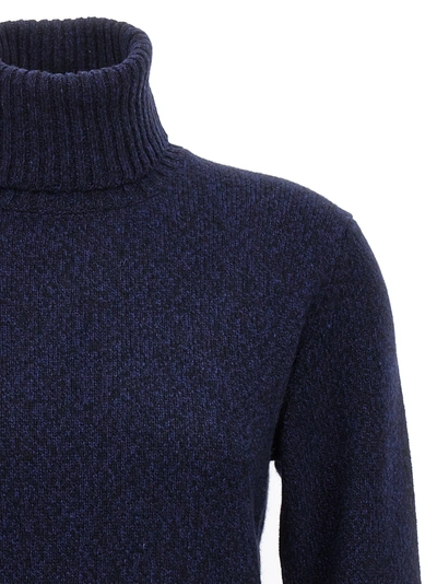 Shop Ami Alexandre Mattiussi Logo Cachemire Sweater Sweater, Cardigans Blue