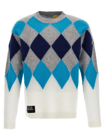 Shop Moncler Genius Logo Sweater Sweater, Cardigans Multicolor