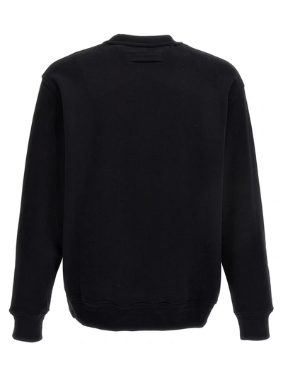 Shop Zegna Logo Sweatshirt Black