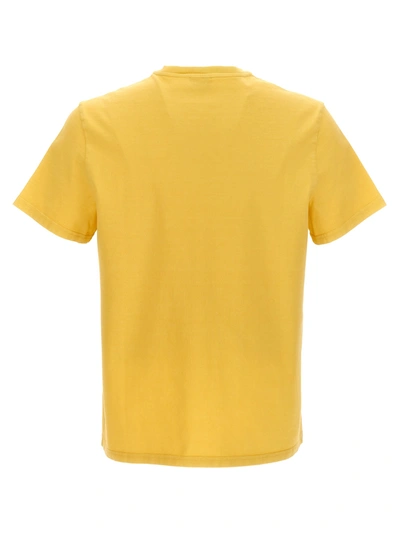 Shop Etro Logo T-shirt Yellow